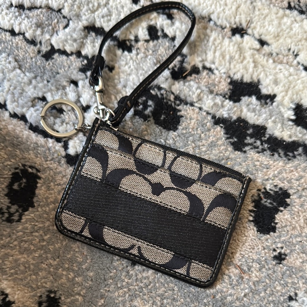 Coach Card Case Wristlet